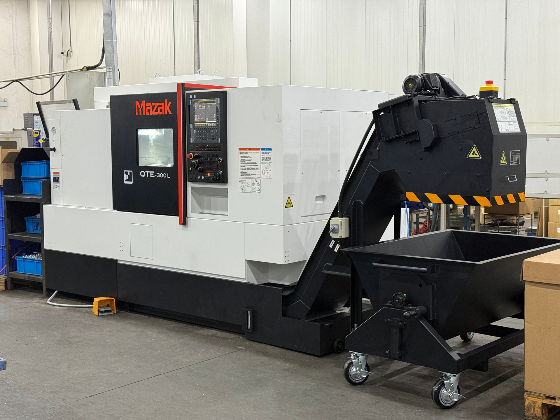 mazak qte300意迪特压铸科技加工能力